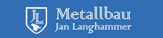 Metallbau Langhammer Logo mit Schriftzug